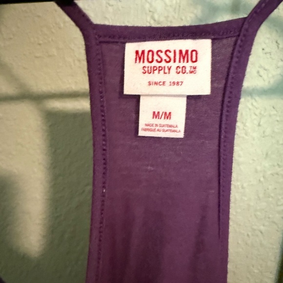 Mossimo Supply Co. Women's Rich Purple Crop Tank - Picture 2 of 5